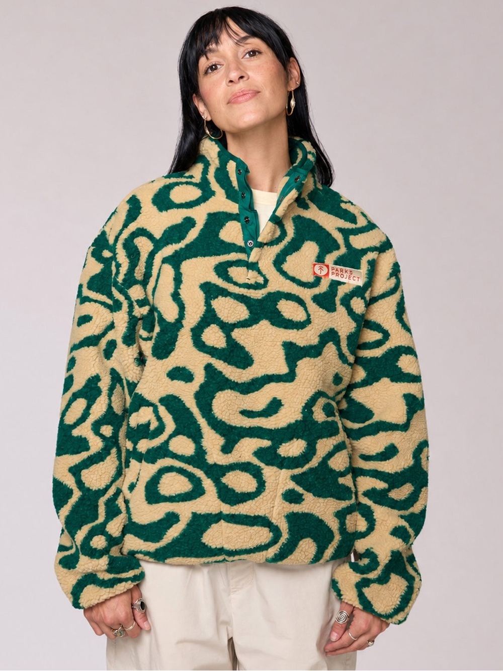 Parks Project Yellowstone Geysers Trail High Pile Fleece Jacket unisex nbnn